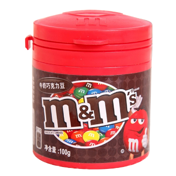 M&M豆牛奶巧克力豆100g
