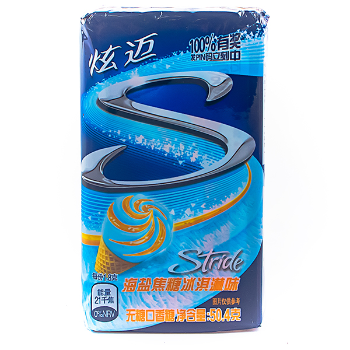 炫迈海盐焦糖冰淇淋味50.4g|零食加盟连锁