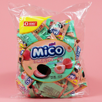 COCO Mini Mico白桃乌龙味夹心饼376g